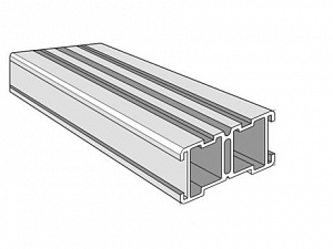 Лага алюминиевая конструкционная 20х40 Level Line Flat