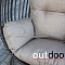 Подвесное кресло "кокон" из ротанга OUTDOOR Самуи, коричневое
