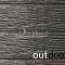 Террасная доска ДПК Outdoor 3D 140*21*2900 мм. полнотелая STORM/OLD WOOD BLACK черная