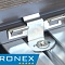 Крепеж промежуточный KRONEX № 9 для алюмин. лаги KRONEX (упак/100 шт)